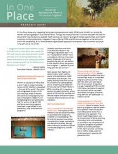 In One Place Advocacy Guide